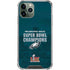 NFL Philadelphia Eagles Super Bowl LIX Champions iPhone 12 Pro Clear Case